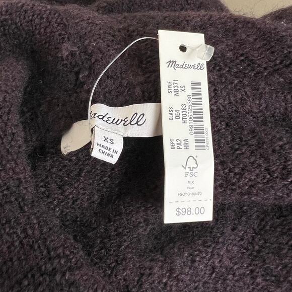 Madewell Wilmington Hoodie Sweater in Heather Parchment Size XS - Picture 9 of 10